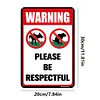 Dog Warning- Vintage Metal Signs(12*16Inch)