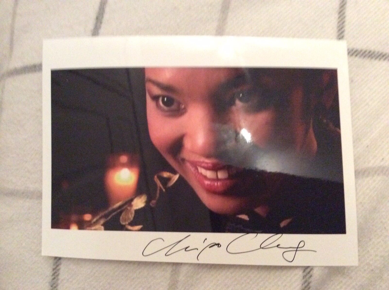 CHIPO CHUNGH (SUNSHINE) SIGNED Photo Poster painting