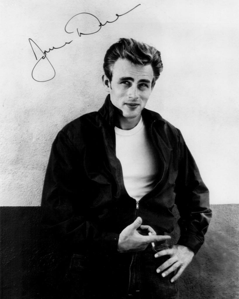 James Dean Rebel Without A Cause Circa SIGNED 10X8