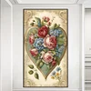 (40*70cm)Flower - Full Round Drill Diamond Painting