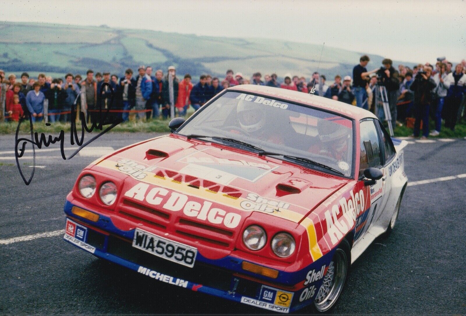 Jimmy McRae Hand Signed 12x8 Photo Poster painting Rally Autograph 2