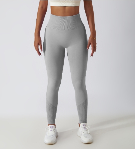 Oldedu 2025 New Fashion Women's Pants Sexy Elegant Seamless Knitted Tight High Waist Breathable Sports Yoga Pants Female Clothing