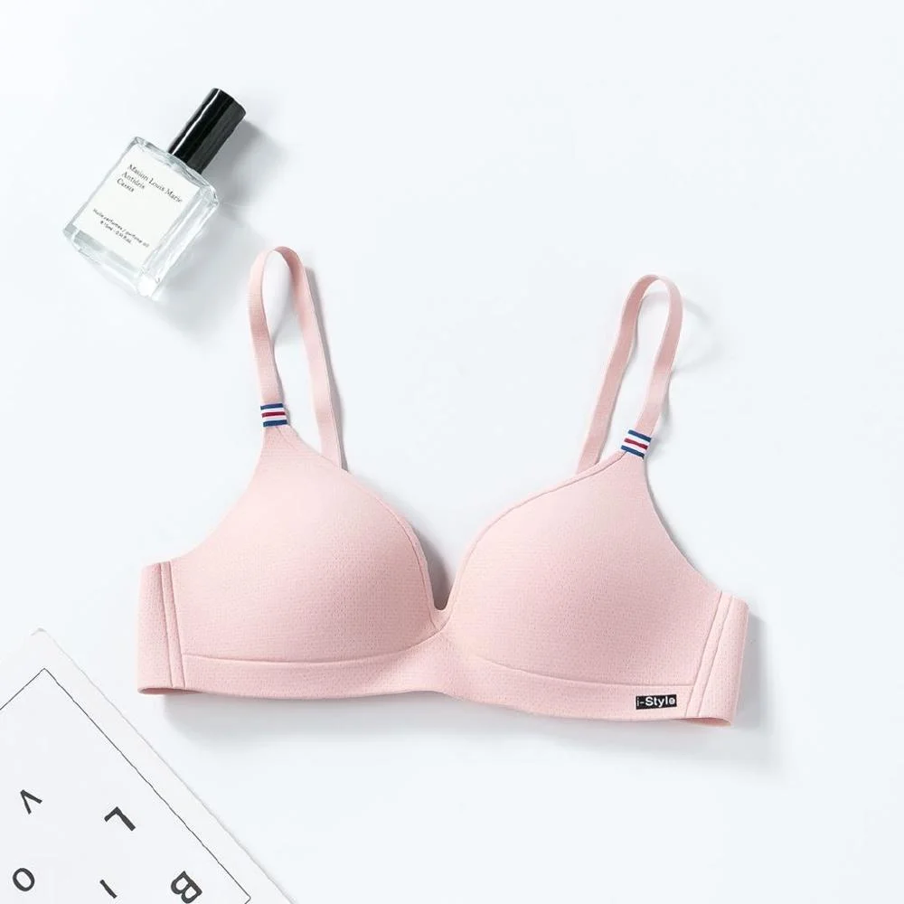 A/B Cup Seamless Bra Women Underwear One Piece Bras Female Brassiere Bralette for Girls Solid Color Breathable Intimate Lingerie