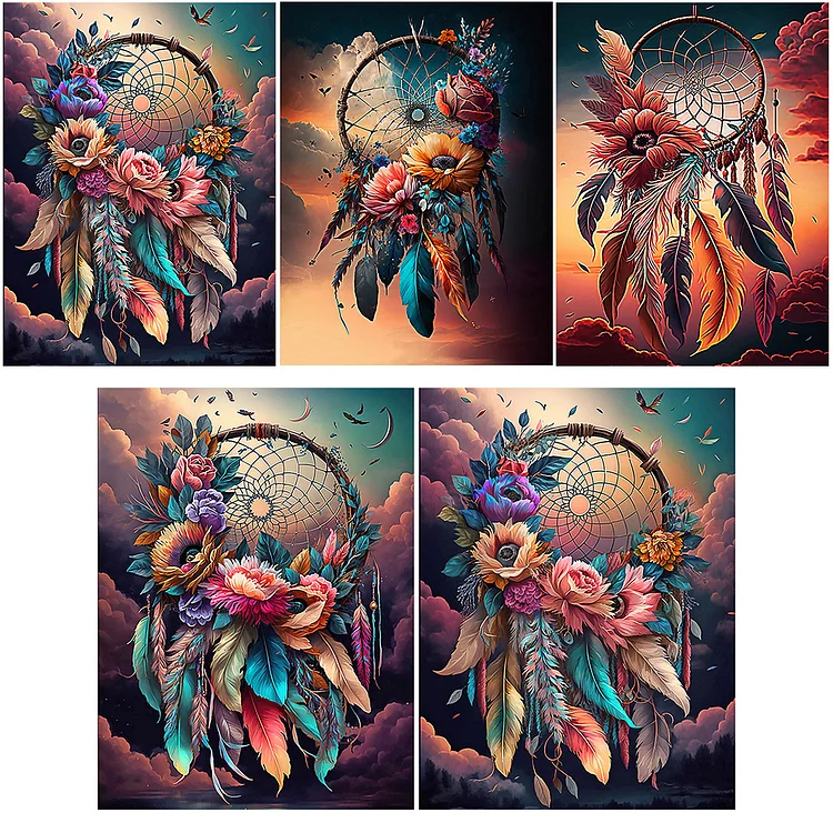 Full Round Drill Diamond Painting -Dreamcatcher - 30*40cm