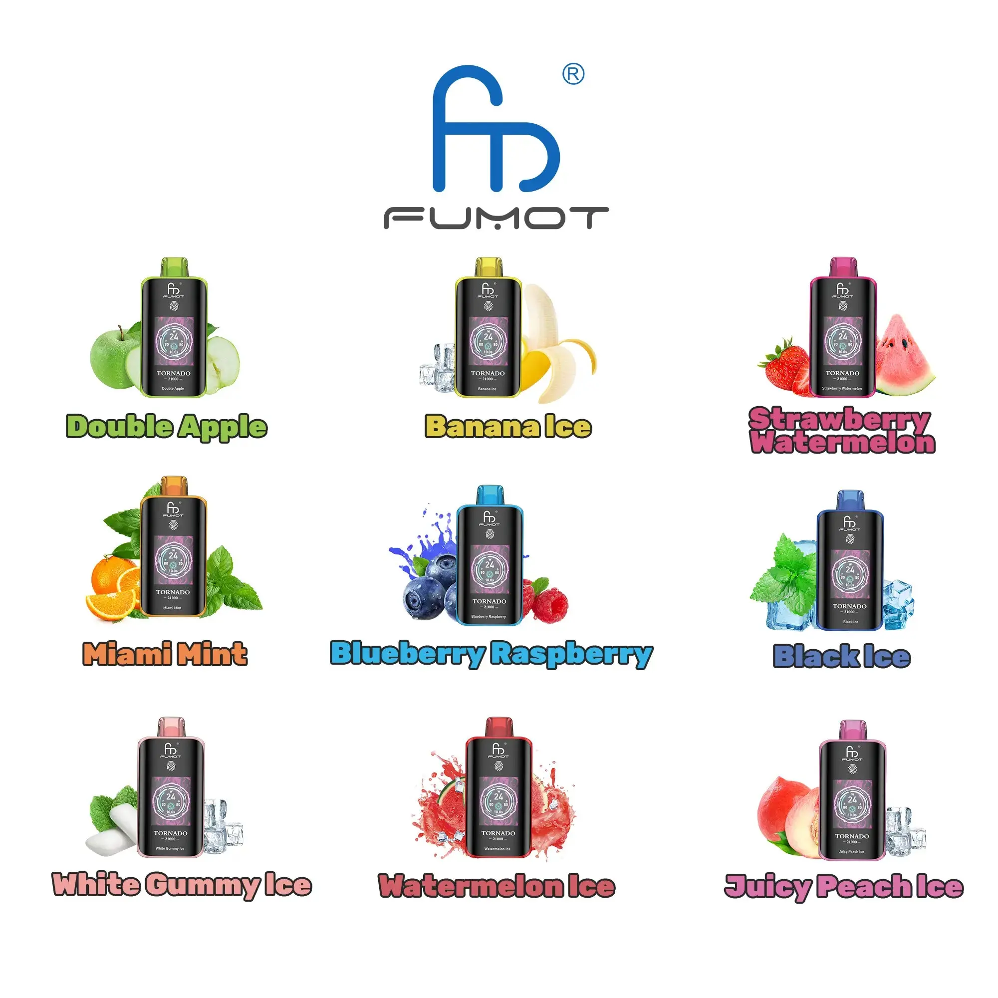 RandM Tornado 25000  fumotvapeshop