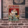 Cat - Vintage Metal Signs(12*16Inch) - Cat