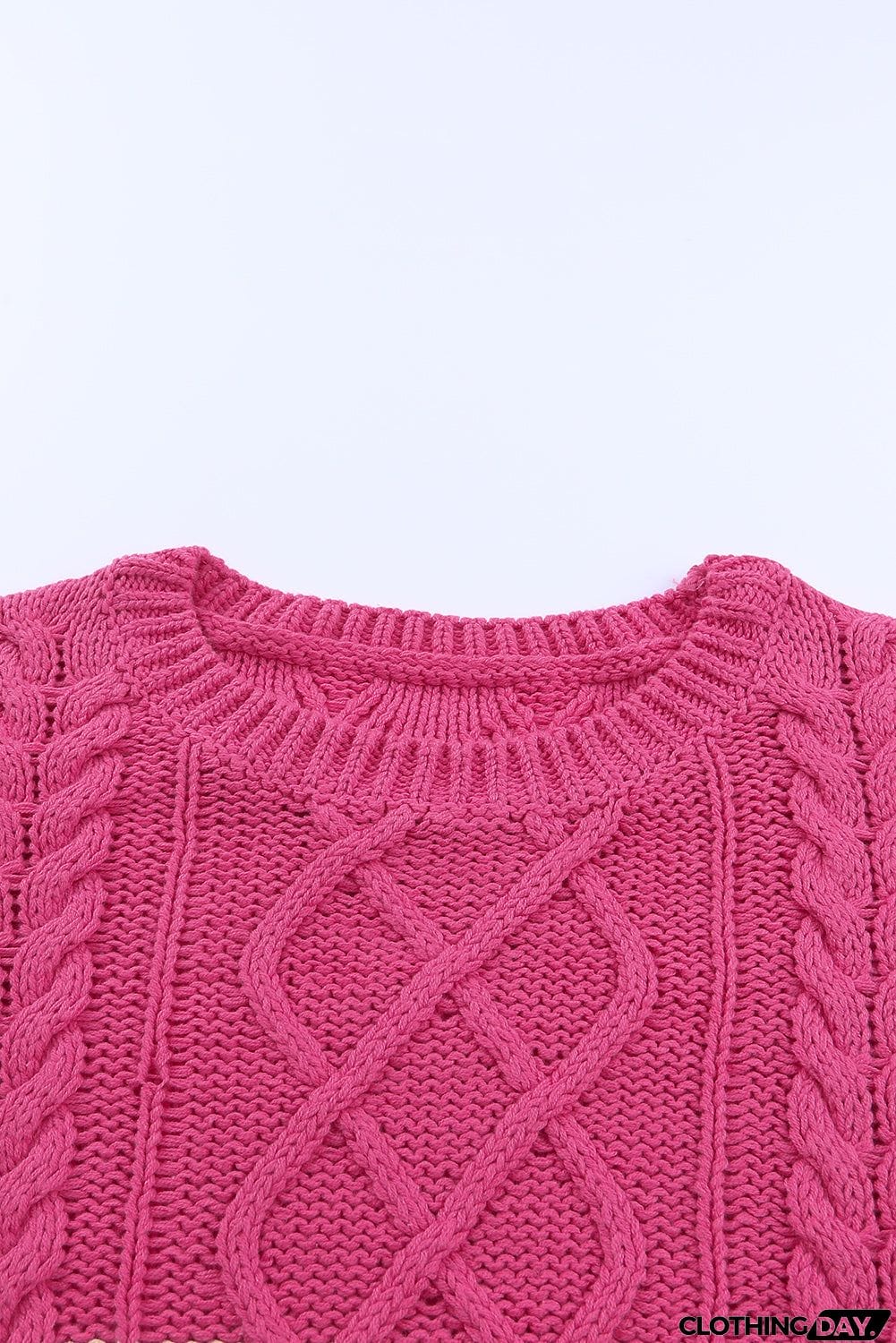 Striped Color Block Textured Knit Pullover Sweater