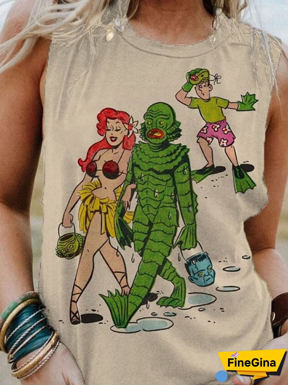 Women's Casual Print Tank Top