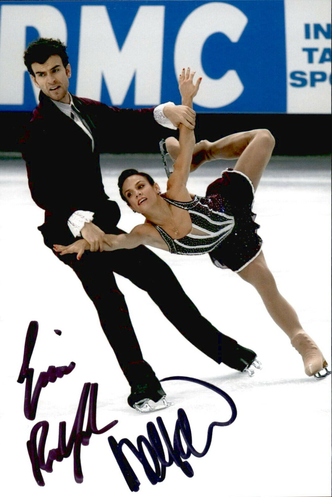 Meagan Duhamel Eric Radford SIGNED 4x6 Photo Poster painting Figure Skating OLYMPIC GOLD MEDAL