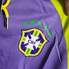 2023/2024 Brazil Windbreaker(Black-Purple)Football Shirt 1:1 Thai Quality
