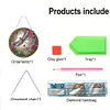 (US Only)Dragonfly 2D Flat DIY Diamond Painting Set Diamond Art Pendant Home Wall Decor