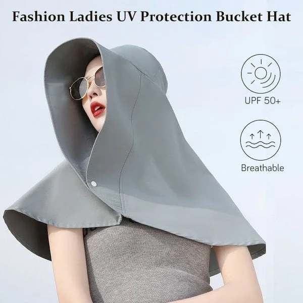 🔥 Summer Hot Sale🔥-Fashion Ladies UV Protection Bucket Hat
