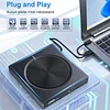USB 7-in-1 Multi-functional Optical Drive, Desktop External DVD Burner, Laptop Universal Optical Drive Expansion Dock