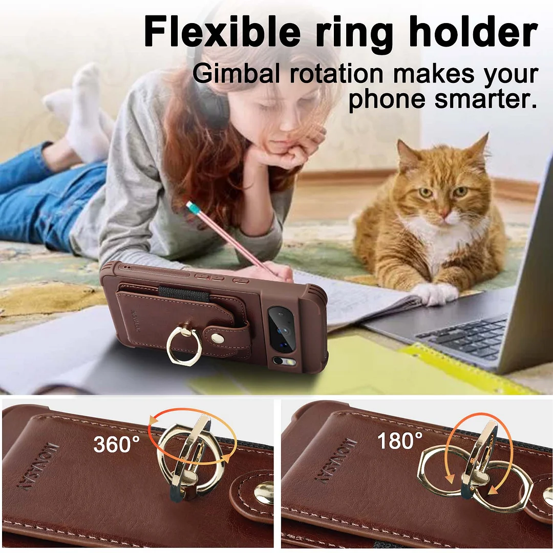 Ring Wallet Case for Google Pixel 8 pro 5G