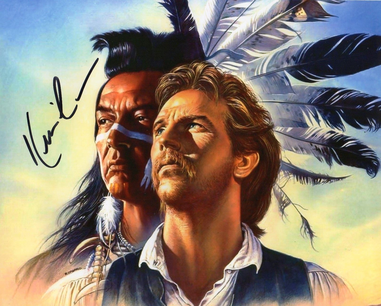 KEVIN COSTNER AUTOGRAPHED SIGNED A4 PP POSTER Photo Poster painting PRINT 17