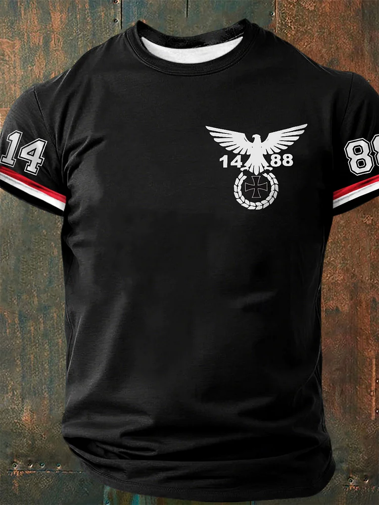 Bedrucktes Kurzarm-T-Shirt f&uuml;r Herren 1488 Alte Schule