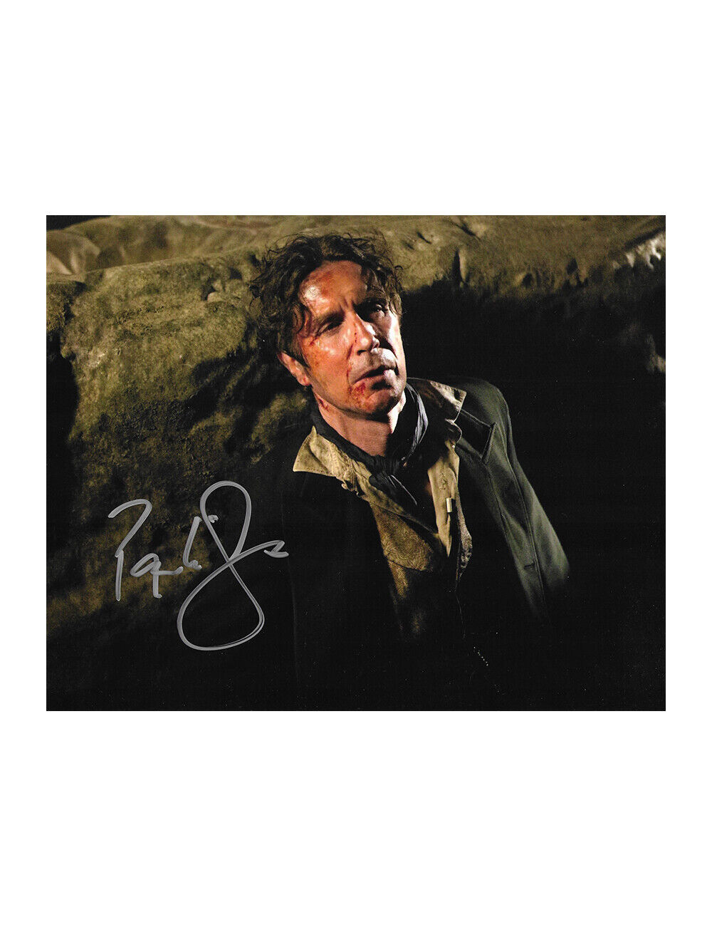 10x8 Doctor Who 8th Doctor Print Signed By Paul McGann 100% Authentic With COA