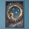 Diamond Painting-DIY Full Round Drill Angel Baby(40*60CM)