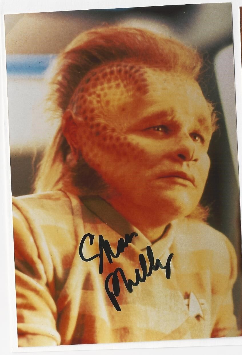 Ethan Phillips - Star Trek VOY signed Photo Poster painting