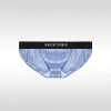 Men's Low-Rise Satin U-Shaped Pouch Breathable Briefs