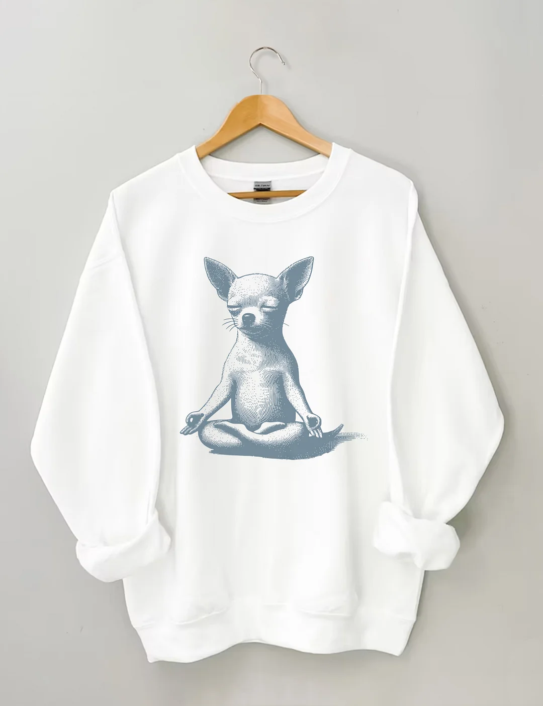 Chihuahua Yoga Meditation Sweatshirt
