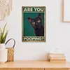 Are You Pooping Cat - Vintage Metal Signs(12*16Inch) - Cat