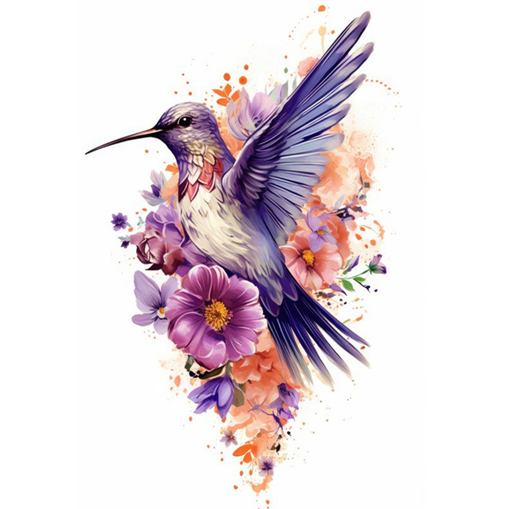 Bird-Paint by Numbers-12"x16"/30x40cm