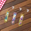 3Pcs DIY Lavender Diamond Painting Bookmarks