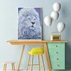 5D DIY Special Shaped Diamond Painting Lion Cross Stitch Embroidery Kits