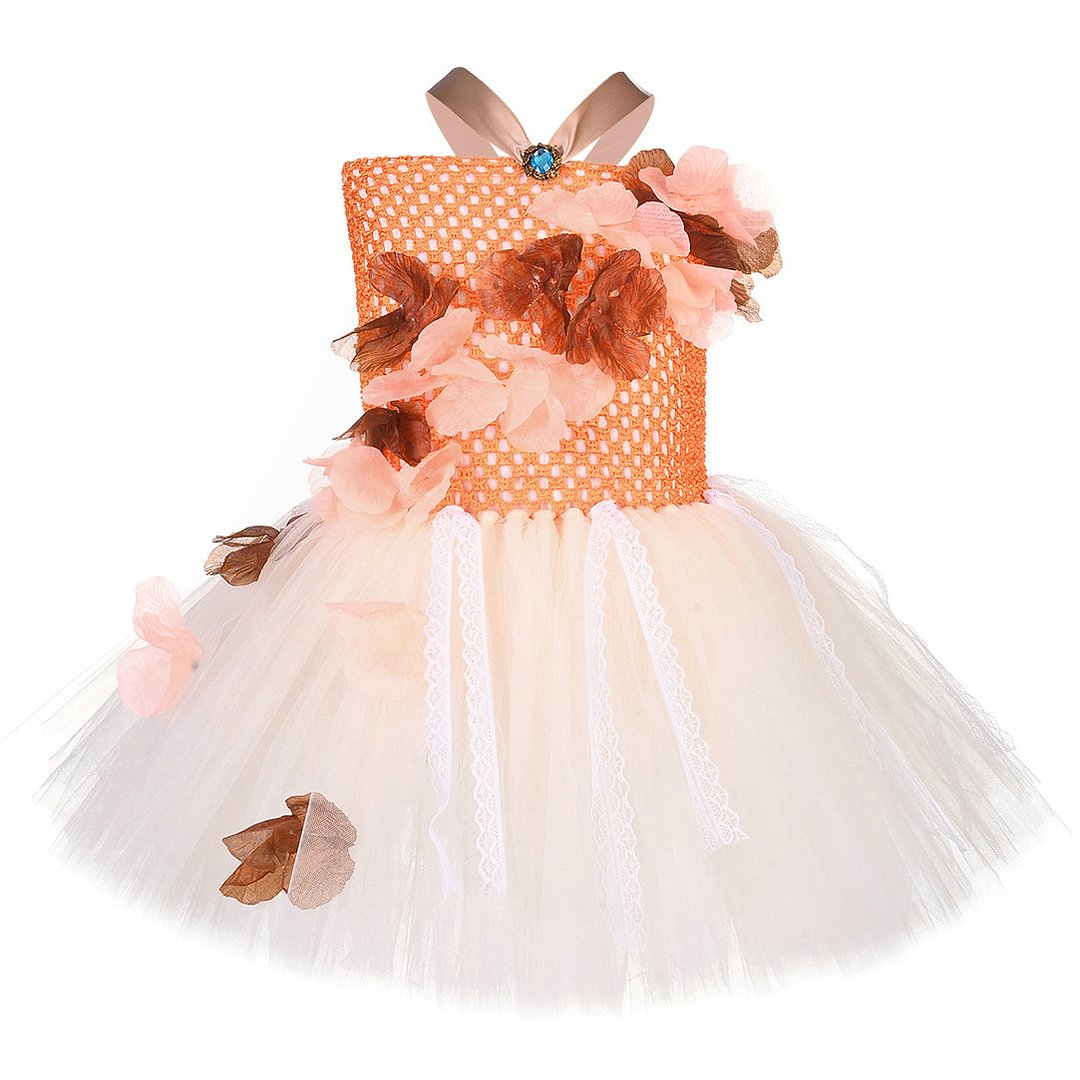 Moana Cosplay Costume Tutu Dress for Baby Girls-Pajamasbuy