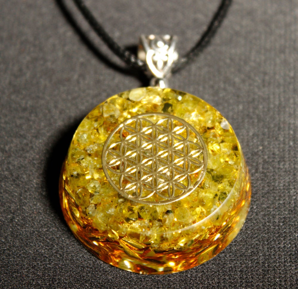 

Orgone Pendant - Flower of life, 501 Original