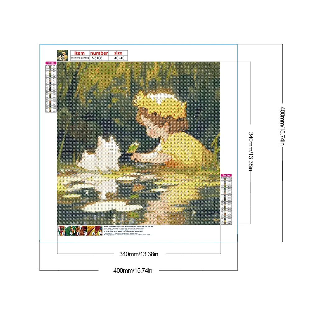 Diamond Painting - Full Round Drill - Child(Canvas|40*40cm)