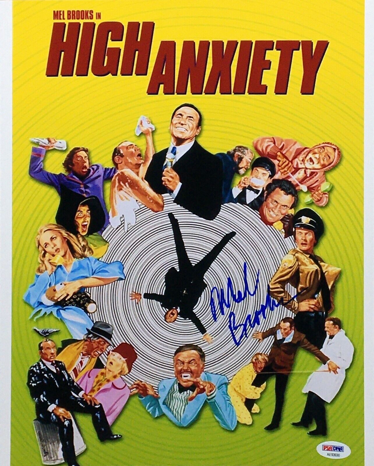 Mel Brooks Signed 11x14 Photo Poster painting *Richard H. Thorndyke PSA AE93930