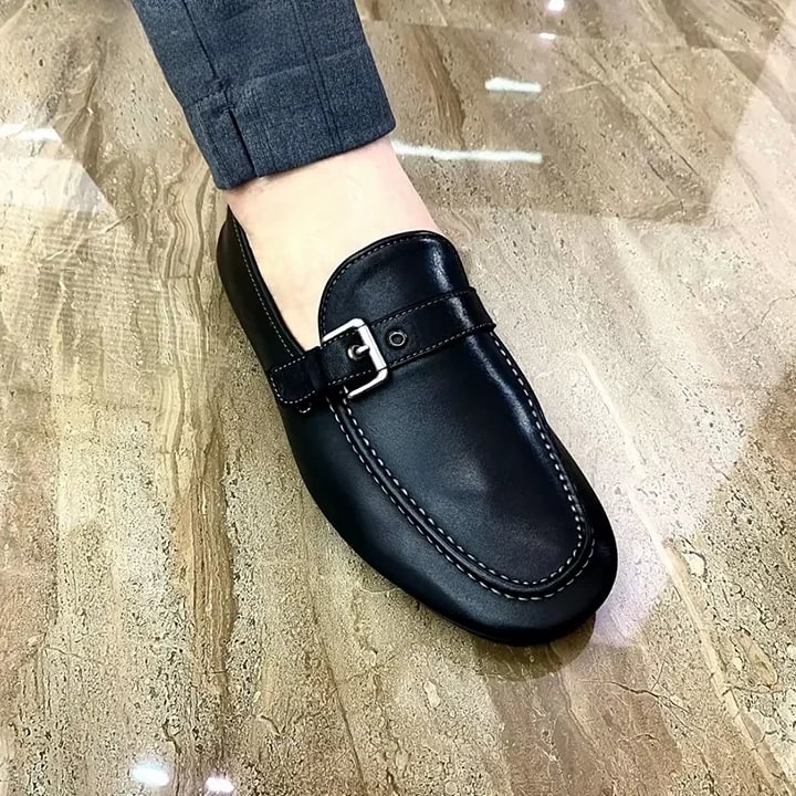 Goodyear Craft Horsehide Retro Loafers | Casual Leather Shoes