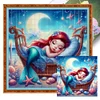 (Multi-Style)Disney Princess-11CT/18CT Stamped Cross Stitch 50*50cm/30*30cm