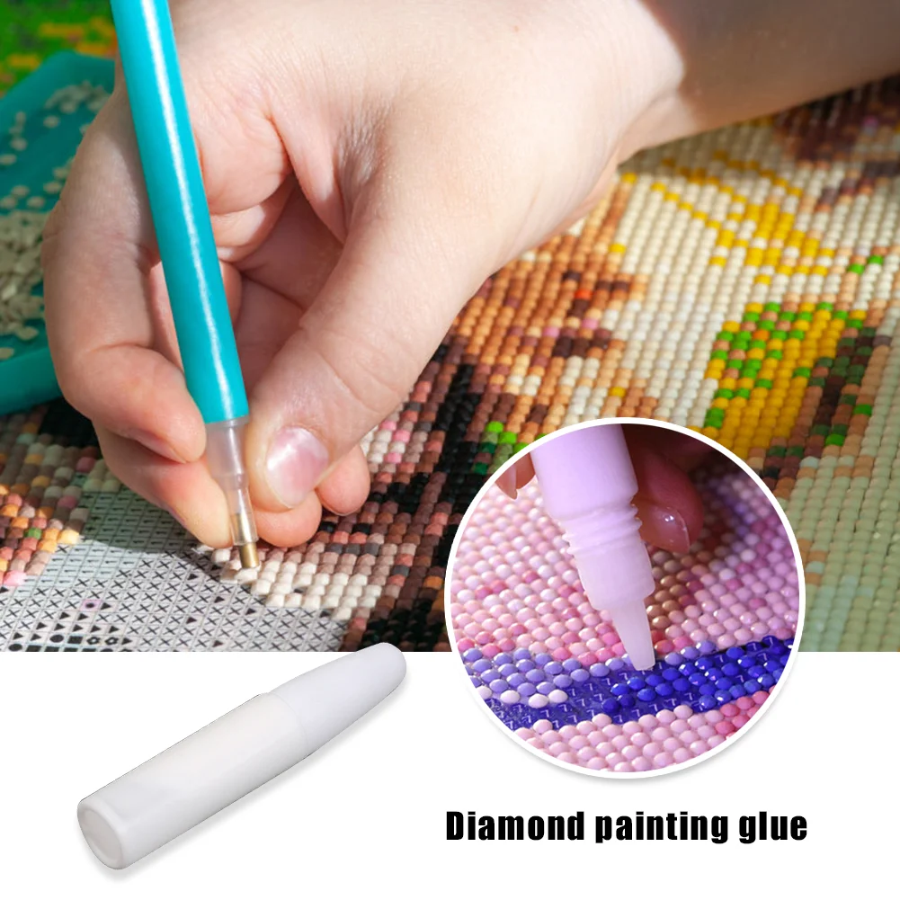 3ml Diamond Painting Drill Sticky Bottled Glue for DIY Handcraft Artwork