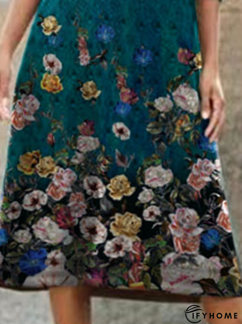 Loosen Vintage Knitting Dress | IFYHOME