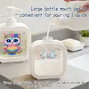 2 pi&egrave;ces de bouteille de pompe Owl Diamond Art, distributeur vide rechargeable avec pompe, distributeur liquide de vaisselle pour savon &agrave; mains, lotion et apr&egrave;s-shampoing id&eacute;al pour l&rsquo;&eacute;vier de la salle de bain, cuisine