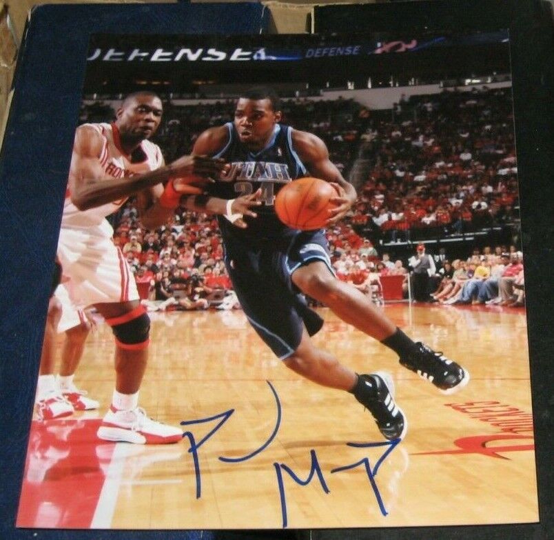 Paul Millsap Utah Jazz SIGNED AUTOGRAPHED 8x10 Photo Poster painting Basketball Denver Nuggets