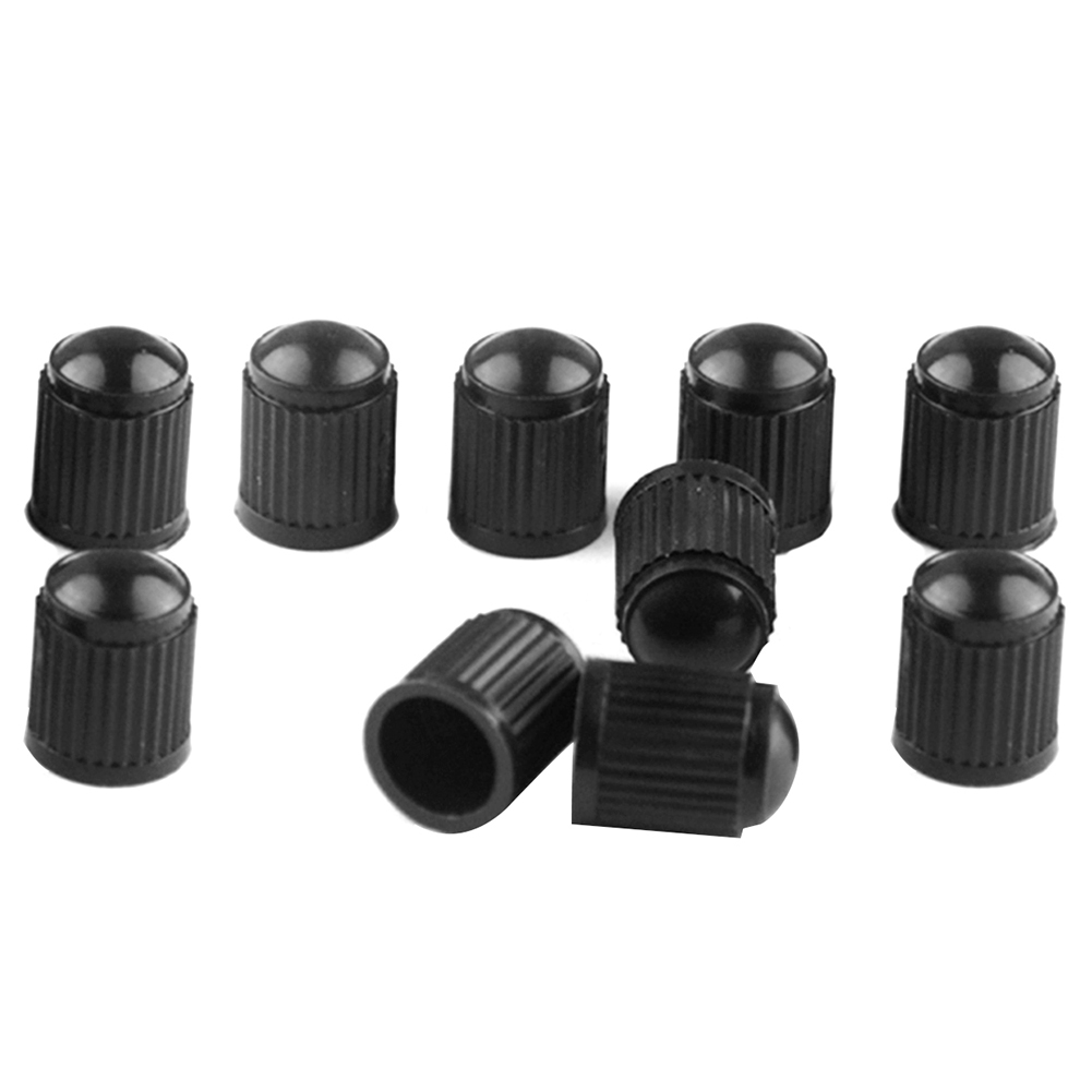 

10x Car Bicycle Tire Valve Caps Plastic Valve Stem Dust Caps with Seal Ring, 501 Original
