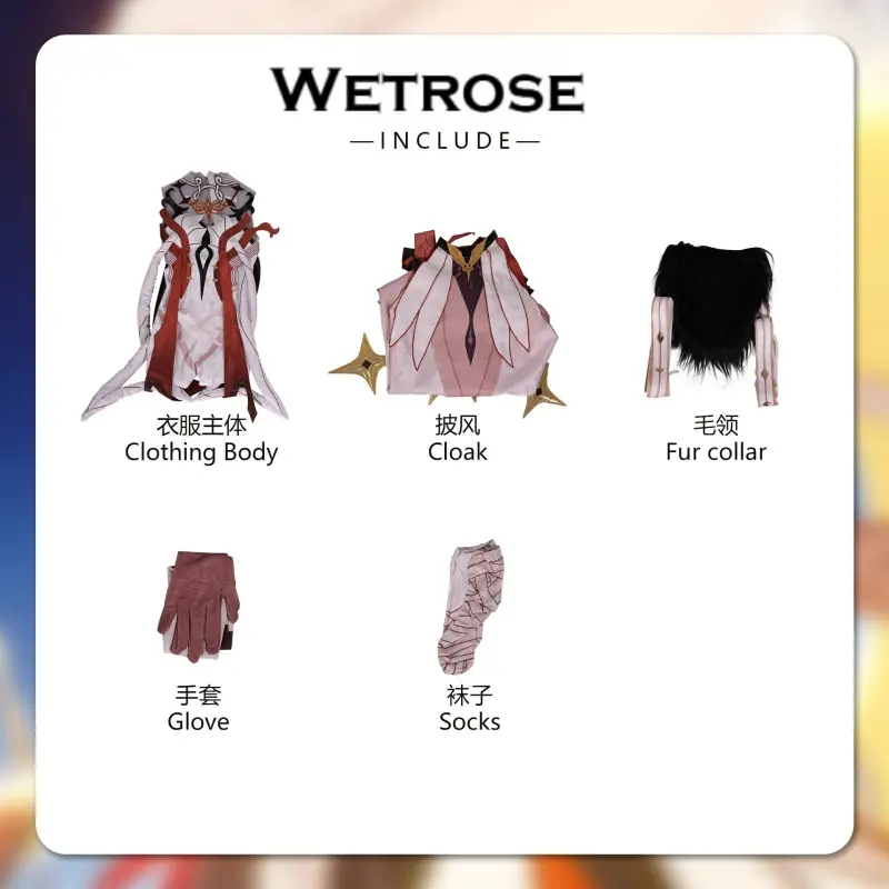 [Wetrose] In Stock Genshin Impact Asmoday Ruler of Space Game Outfit Cosplay Costume