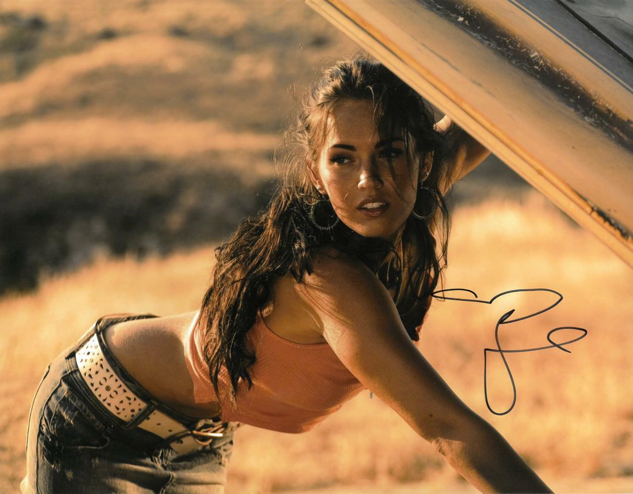 Megan Fox Signed Transformers Authentic Autographed 11x14 Photo Poster painting BECKET #BB27407