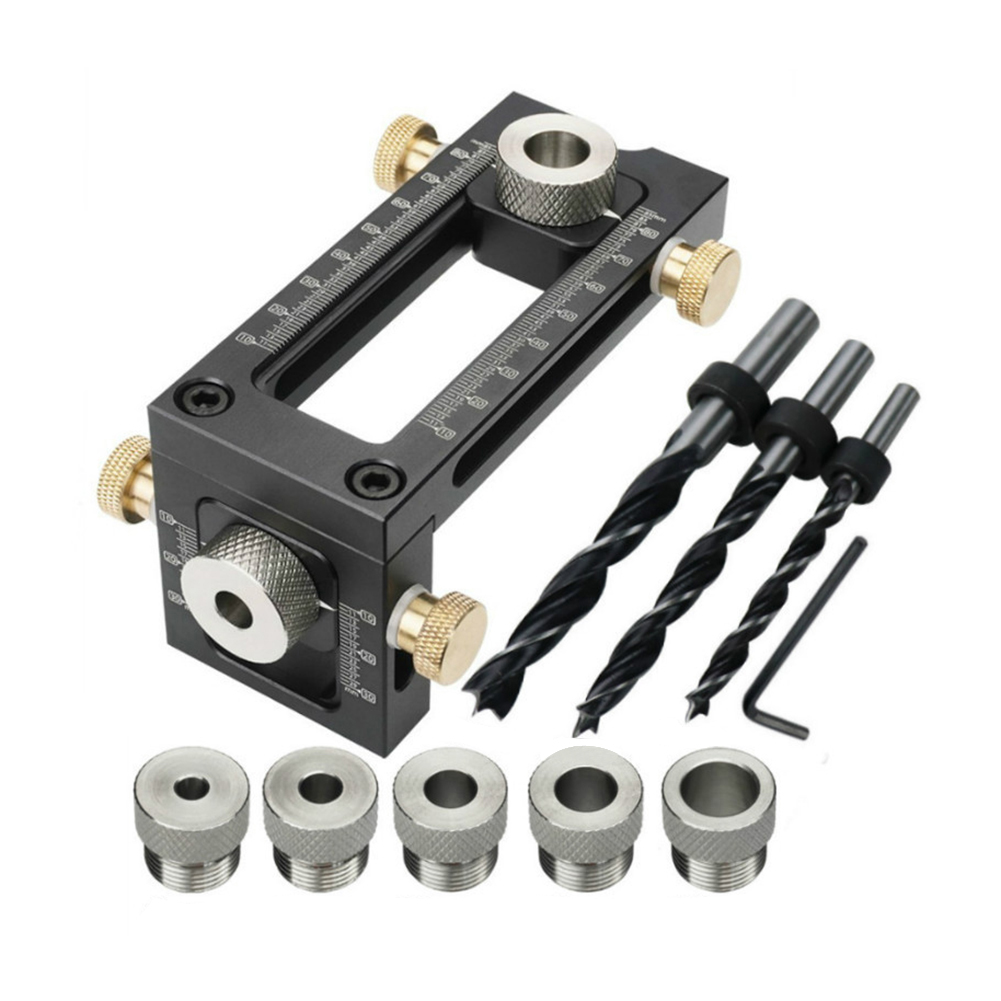 

13cps/Set Multifunctional Woodworking Drilling Guide Locator Carpentry Tool, 501 Original