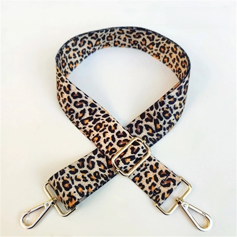 New Leopard Print Wide Shoulder Luggage Accessories Strap