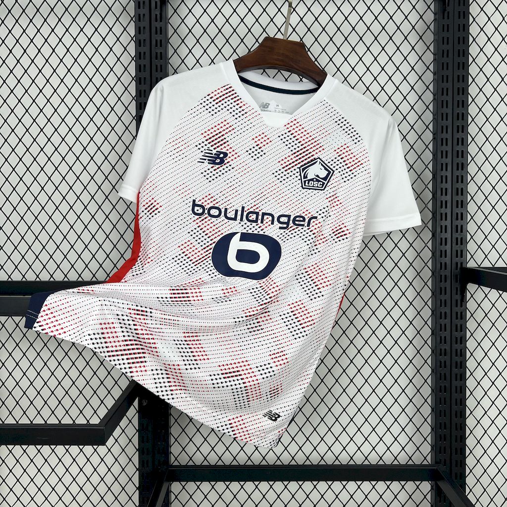 Lille LOSC Maillot Foot 2024 2025 extérieur Maillot De Fou, site maillot de foot pas cher
