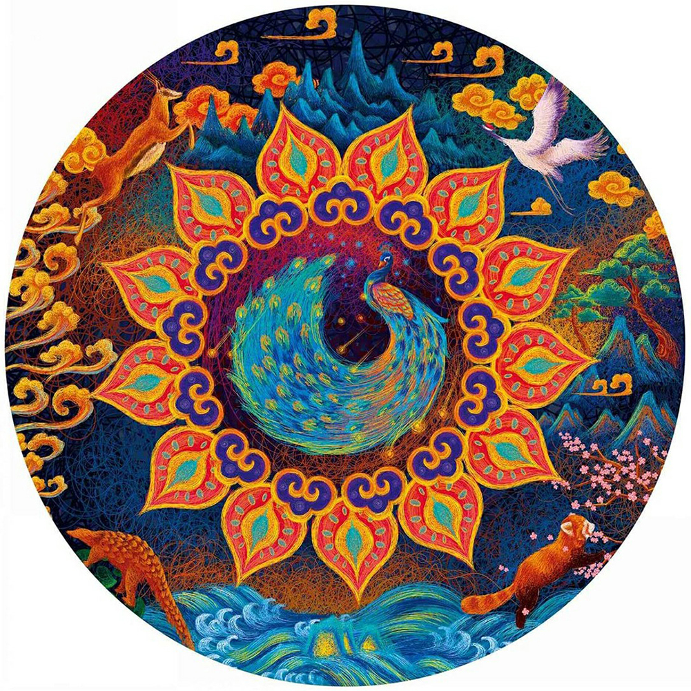 

Mandala - Round Drill Diamond Painting - 40*40CM, 501 Original