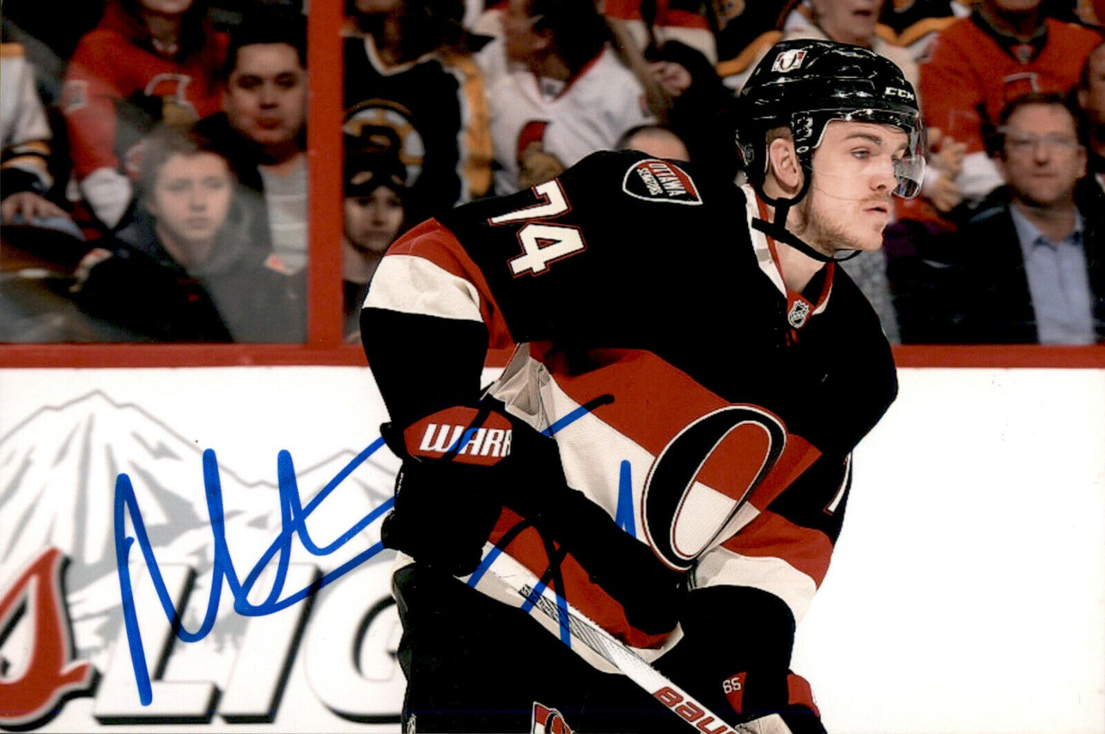 Mark Borowiecki SIGNED autographed 4x6 Photo Poster painting OTTAWA SENATORS #9