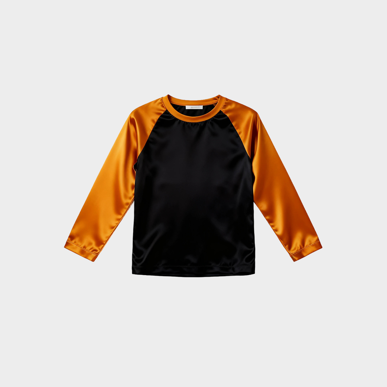 Vibrant Contrast Silk Kids' Shirt REAL SILK LIFE