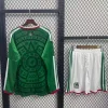 2026 Kids Mexico Long Sleeves Soccer Jersey Home