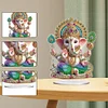 Diamond Painting Acrylic Elephant Buddha Ornament Tabletop Decorations